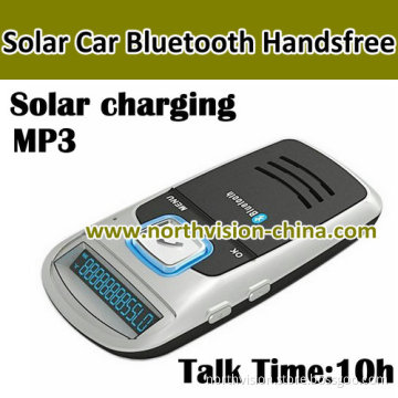 Bluetooth Handsfree Car Kit with Solar Power